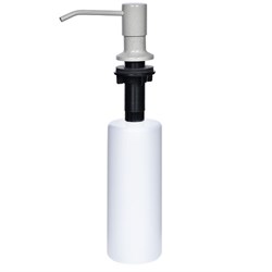 Врезной дозатор для жидкого мыла WISENT W405-19 (серый) - фото 21628