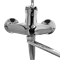 WISENT 2201 смеситель для ванной с изливом 40 см. и душем W2201