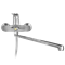 Смеситель для ванной с длинным изливом и душем WISENT 22139 W22139