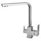 Смеситель для кухни однорычажный с подводкой для питьевой воды WISENT сатин (W4333-3) W4333-3