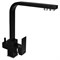 Смеситель для кухни однорычажный с подводкой для питьевой воды WISENT черный (W4333-3-22) W4333-3-22