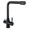 Смеситель для кухни однорычажный с подводкой для питьевой воды WISENT оникс (W4355-3-25) W4355-3-25