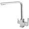 Смеситель для кухни однорычажный с подводкой для питьевой воды WISENT сатин (W4371-3) W4371-3