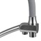Смеситель для кухни однорычажный с гибким изливом и подводкой для питьевой воды WISENT графит (4855-24-9) W4855-24-9