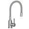 Смеситель для кухни однорычажный с гибким изливом WISENT серый (W74004-9) W74004-9
