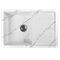 Мойка для кухни из искусственного камня WISENT WB27-12 Мрамор Бело-черный (БЕЛАРУСЬ) 510*760*220 - фото 26113