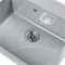 Мойка для кухни из искусственного камня WISENT WA12-17 Мрамор Серо-белый (БЕЛАРУСЬ) 515*595*200 WA12-17
