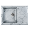 Мойка для кухни из искусственного камня WISENT WB15-16 Мрамор Серо-черный (БЕЛАРУСЬ) 435*620*220 - фото 27058