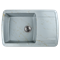 Мойка из искусственного камня для кухни WISENT WB29-15 Мрамор Серо-золотой (БЕЛАРУСЬ) 500*780*220 - фото 27824